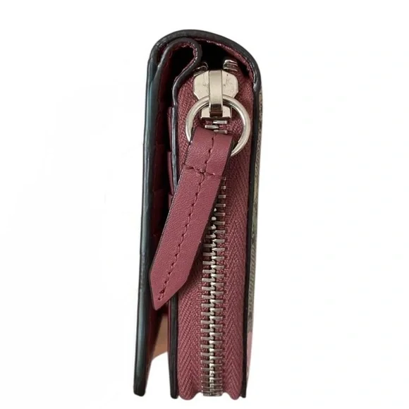 Gucci GG Supreme Floral Bloom Zip-Around Wallet EUC - Picture 5 of 17